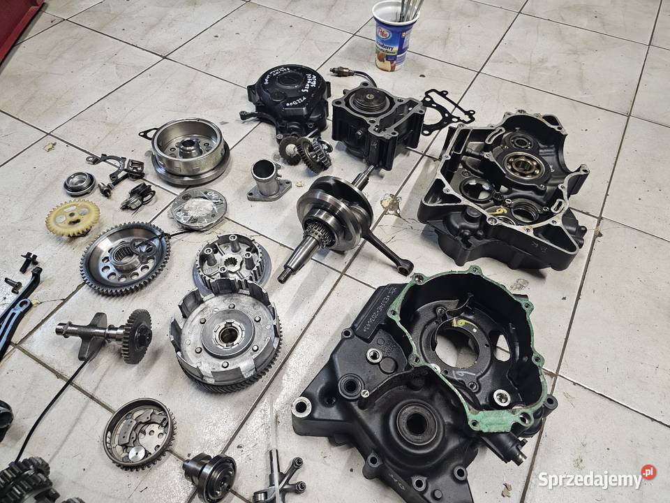 YZFR 125 silnik części MT 125 WR 125 głowica wał