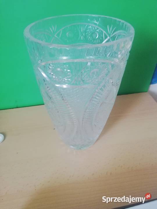 Wazon z lat PRL przepiękne zdobiony