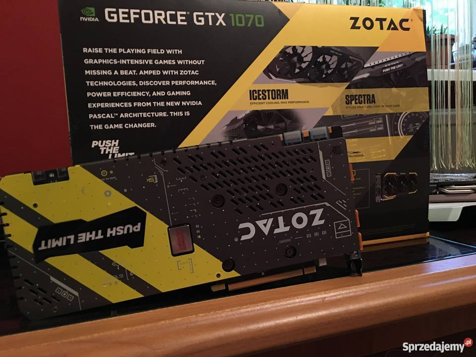 GeForce ZOTAC GTX 1070 AMP EXTREME 8GB GDDR5 Karty graficzne Mielec