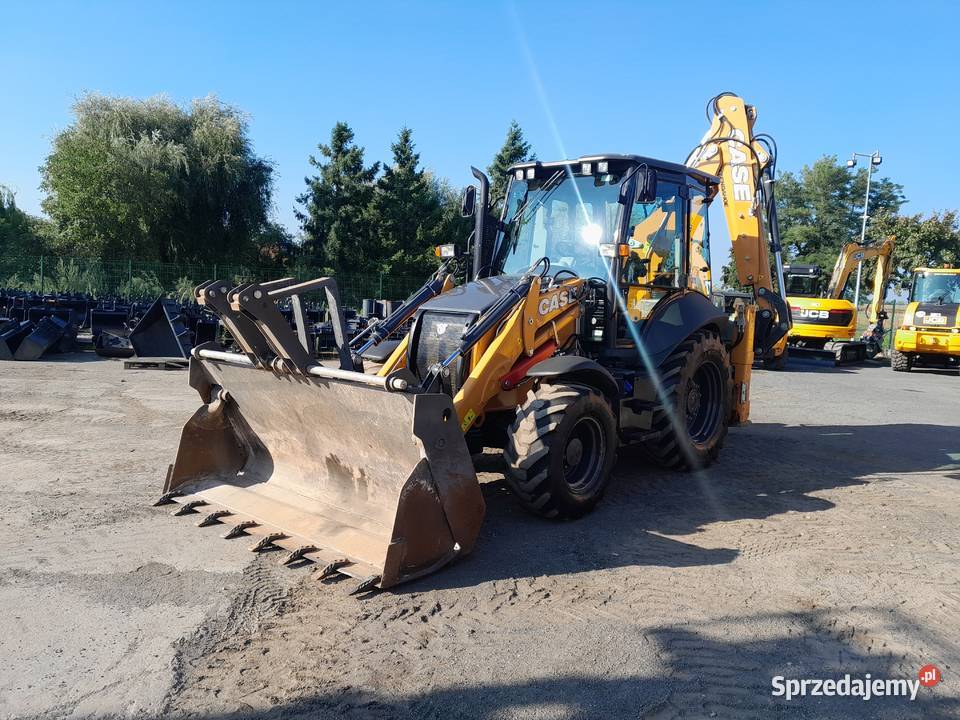 CASE 580 SV 2023R KOPARKOŁADOWARKA JOYSTICK Maszyny budowlane wielkopolskie Krotoszyn sprzedam