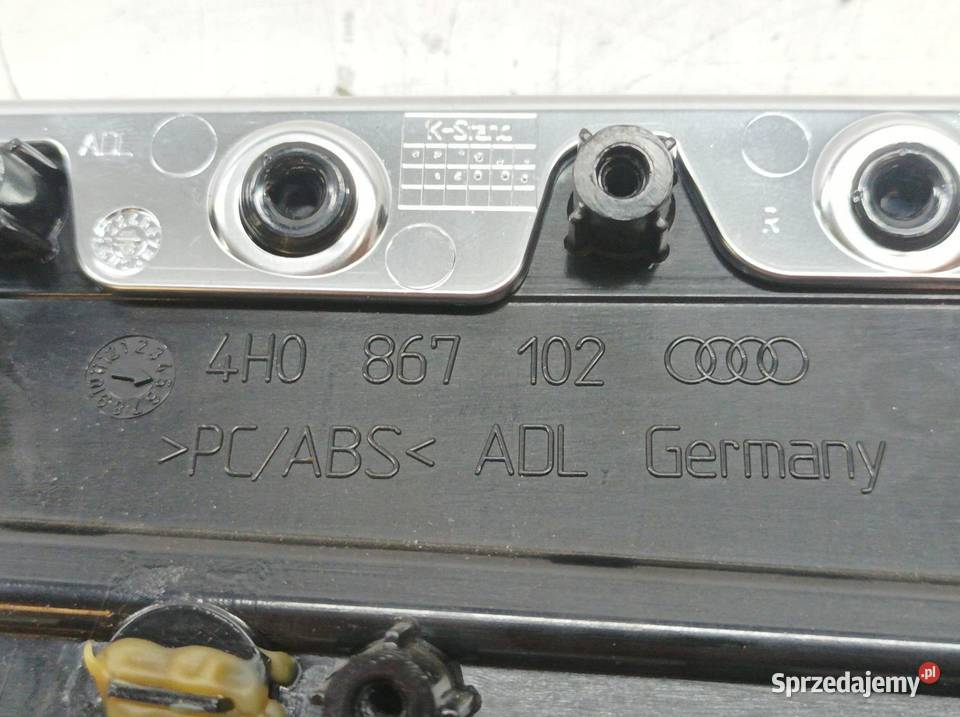 KLAMKA WEWNĘTRZNA PRAWA TYŁ 4H0837020 Audi A8 Rok produkcji 2010 świętokrzyskie sprzedam