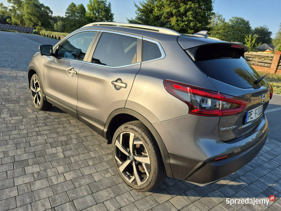 Nissan Qashqai full led tekna 13 tce 160 navi autoalarm Qashqai Drelów sprzedam