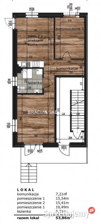 Mieszkanie Kraków Myśliwska 1231m2 5 pok Sprzedaż sprzedam