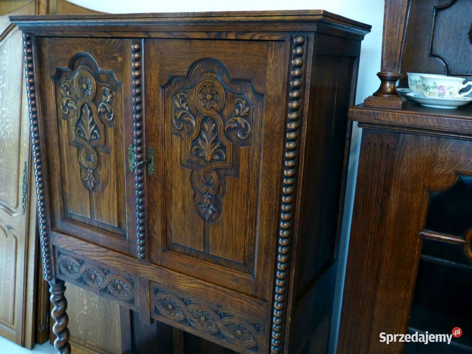 Wyjątkowa komoda neorenesansowa sklep Dąbrowa Dąbrowa Górnicza
