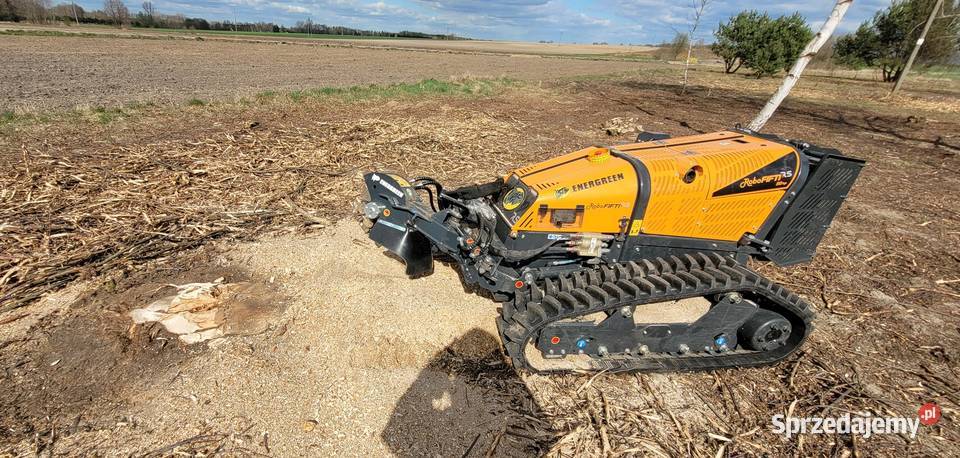 Frez do pni Energreen Stump Grinder HS400 robot Leśnictwo Łódź
