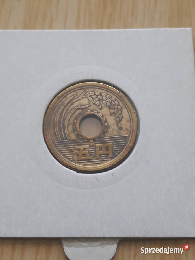 5 Jenów Japonia Hirohito Numizmatyka Konin