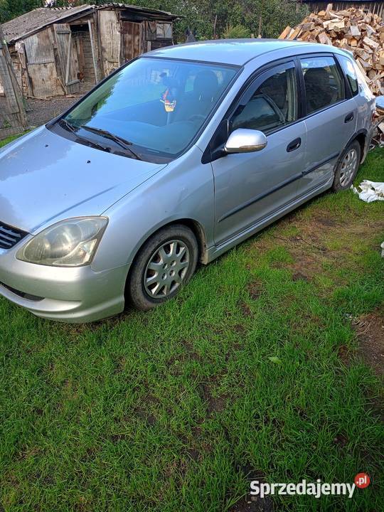 Sprzedam hondę Civic 7 srebrny warmińsko-mazurskie Lubawa