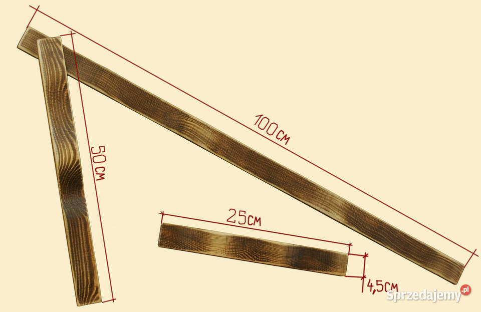 Listwy drewniane panele na ścianę Naturalne Pozostałe Gdańsk sprzedam