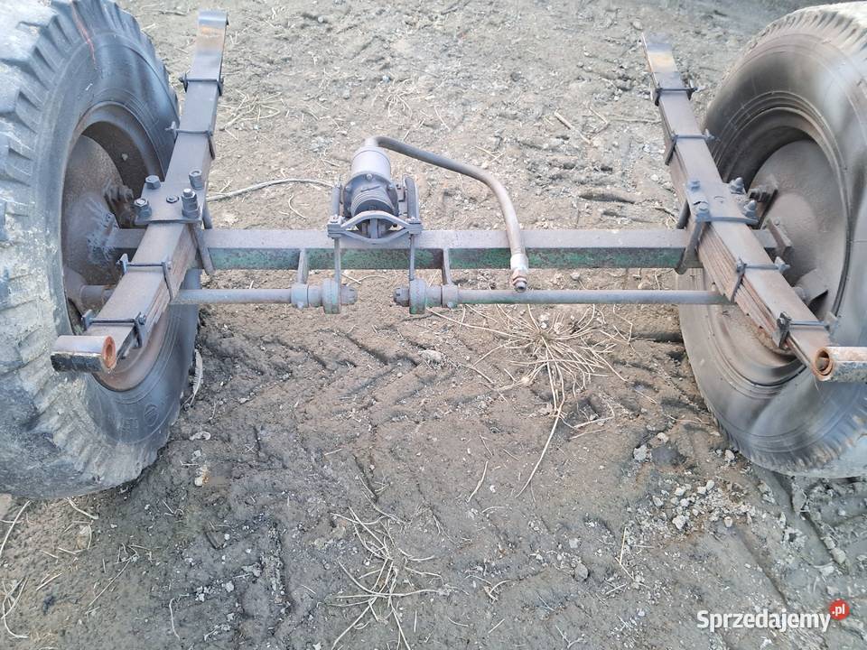 Oś do przyczepy d44 35 t Nielisz sprzedam