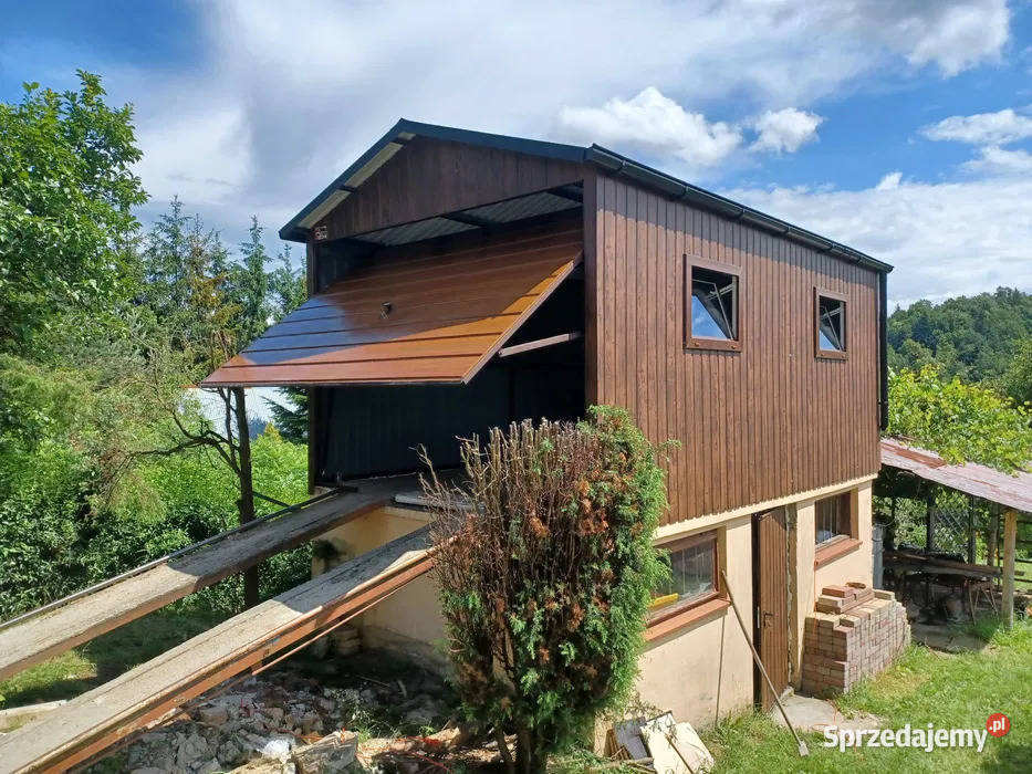 Garaż Blaszany 3x5 DREWNOPODOBNY Schowek Garaże Sprzedaż Ryki