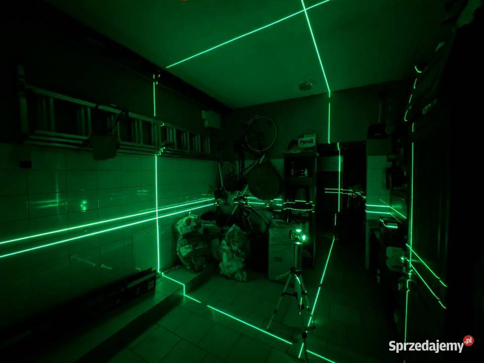 Poziomica laserowa multilaser 4d wynajem Wilkszyn