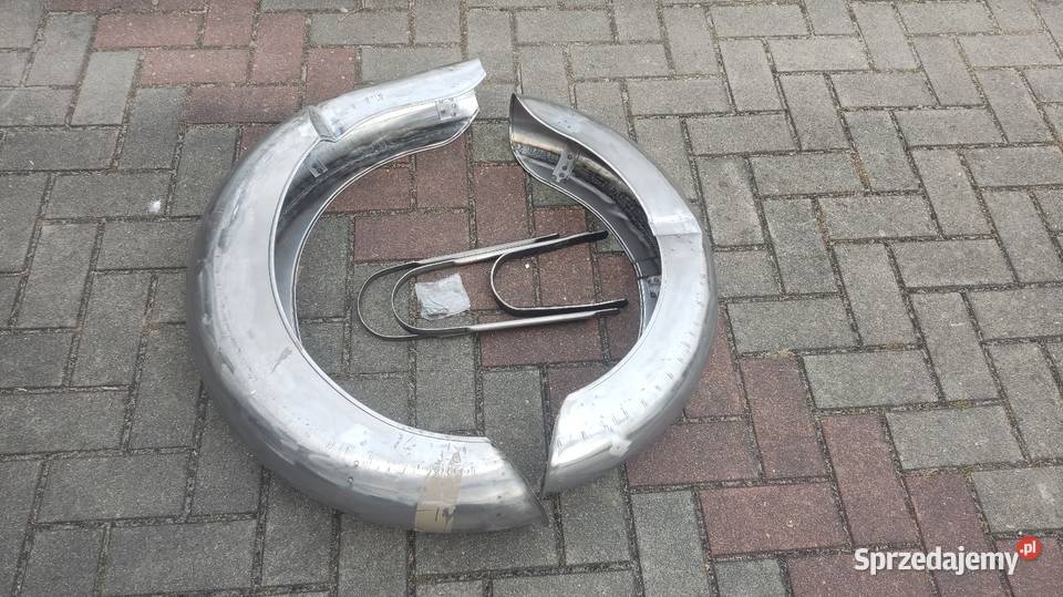 Błotniki Junak M10 komplet przód i tył przedni Herby