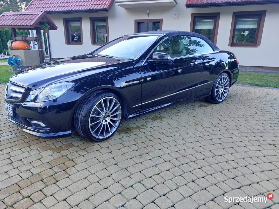 Sprzedam mercedes 550 cabrio w207 w212 cabrio v8 zachodniopomorskie Kołobrzeg