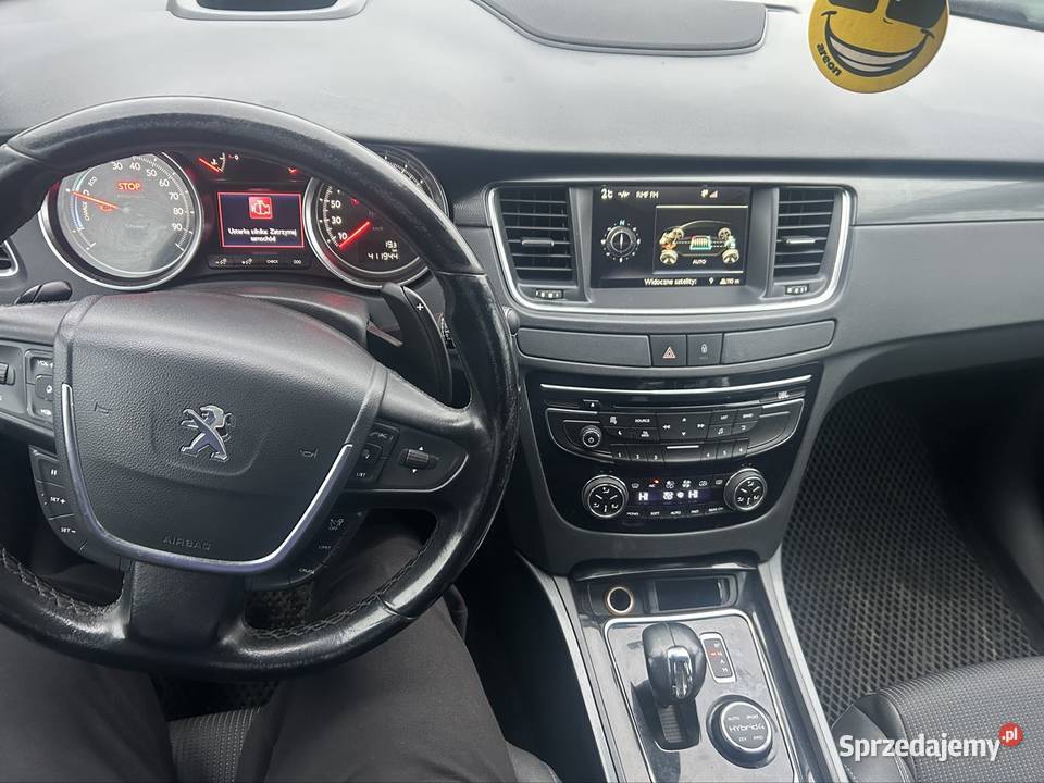 Peugeot 508 2012r 20 hdi 44 hybrit czarny Gniezno