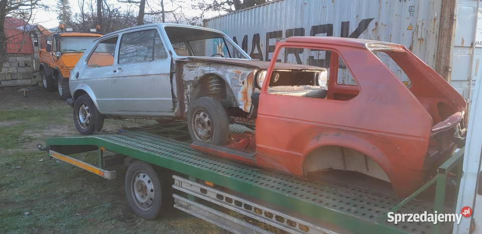 Vw golf mk1 pozostałości