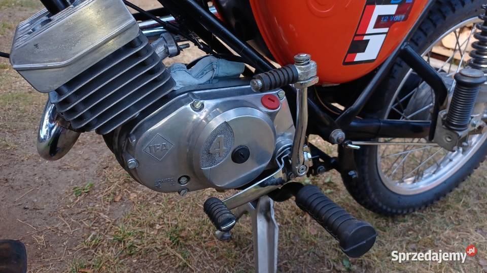 Simson S51 Enduro 1986 12V zarejestrowany łódzkie Piotrków Trybunalski