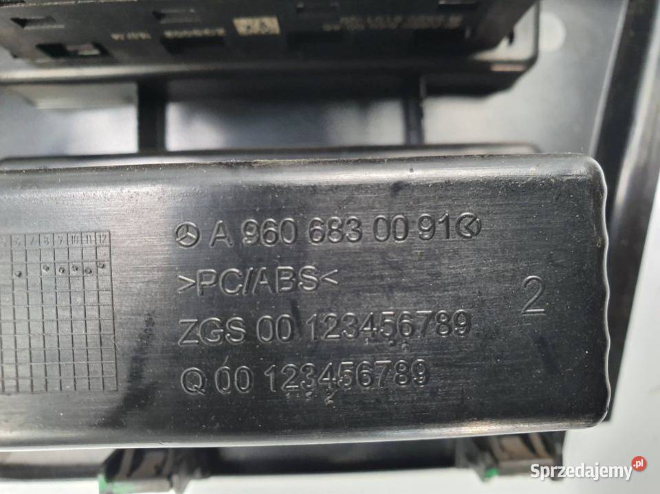 PRZYCISK MERCEDES ACTROS MP4 A9606830091 Pozostałe kujawsko-pomorskie Lipno