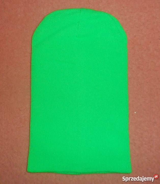 Czapka w kolorze zielonym Ciechocinek sprzedam