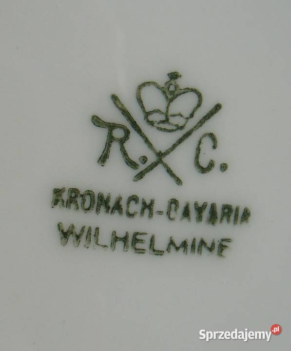 Rosenthal Kronach Wilhelmine Imbryk RC Warszawa