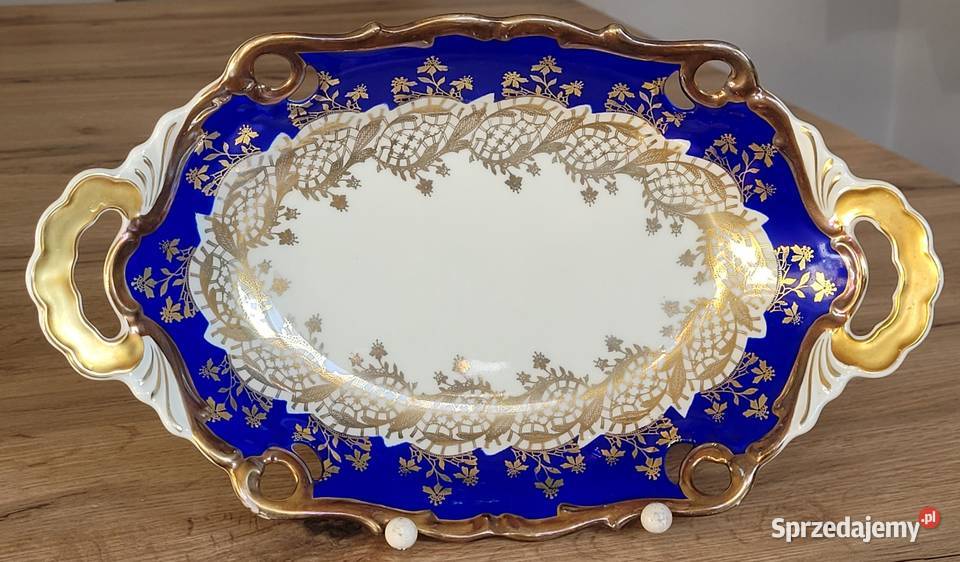Elegancka ażurowa patera porcelanowa Alka Apart Kraków