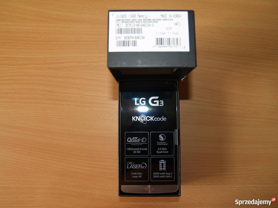 LGG3 D855 TITAN NOWKA orange E-mail Bytom