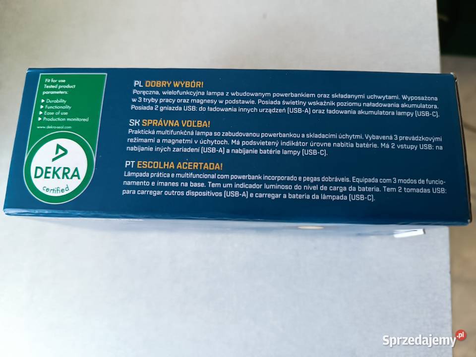 NITEO LAMPA WARSZTATOWA SKŁADANA 800 lm FUNKCJA opolskie Kędzierzyn-Koźle