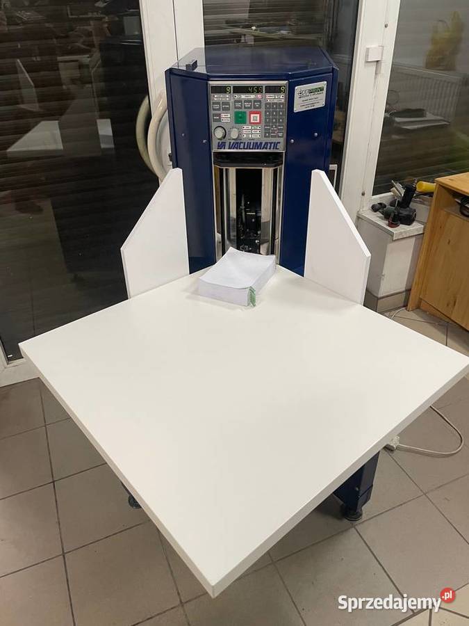 Liczarka papieru wstrzeliwarka Vacuumatic WYBORY Dobre Miasto