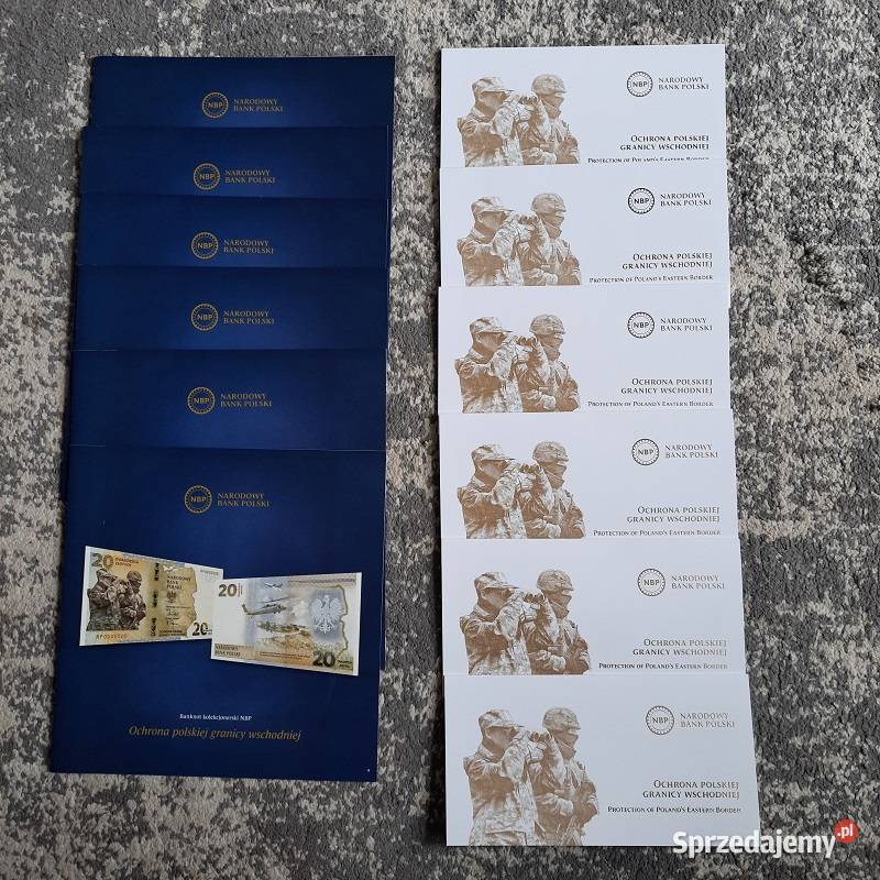 Banknot 20 Ochrona Polskiej Granicy Wschodniej Warszawa