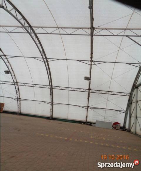 Sprzedaż hali namiotowej Hangar 299m2 Suwałki sprzedam