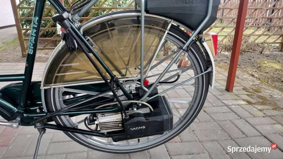 Holenderski rower spalinowy z silnikiem Sachs Brodnica