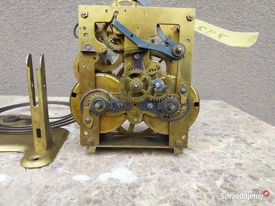 792 Mechanizm starego zegara ściennego Junghans Tczew sprzedam