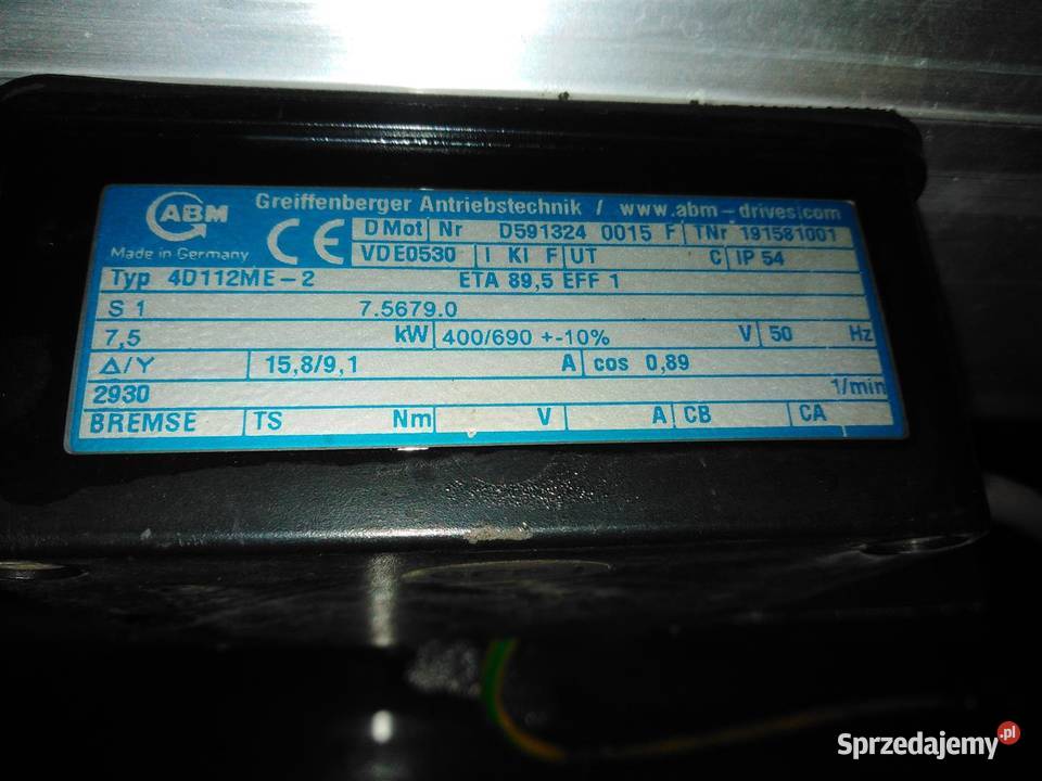 Sprężarka KAESER SM11 75KW S011622 Produkcja opolskie Wilków