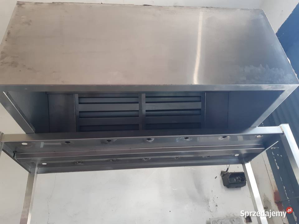 Profesjonalny Okap Gastronomiczny Nierdzewny Czarlin