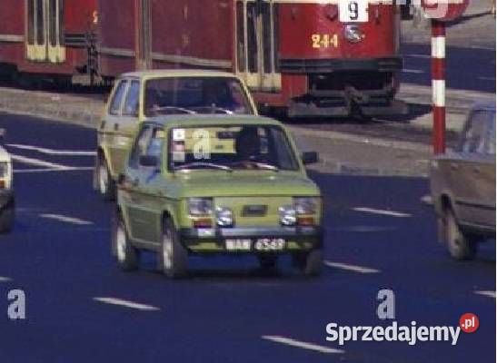 Polski Fiat 126p ST bambino 2 seria gadżet Sobótka