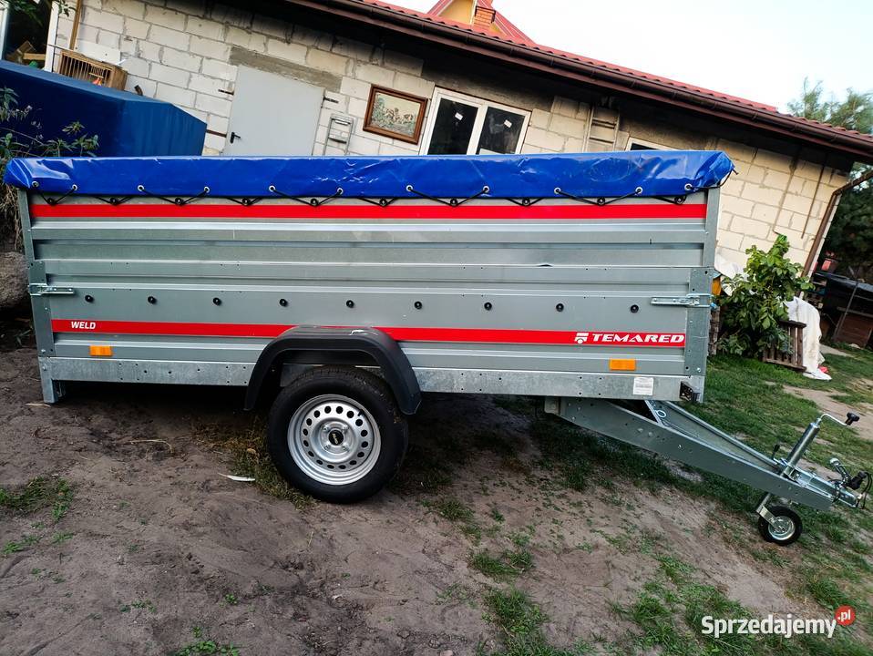 Przyczepka lekka dmc750 nowa zarejestrowana Halinów