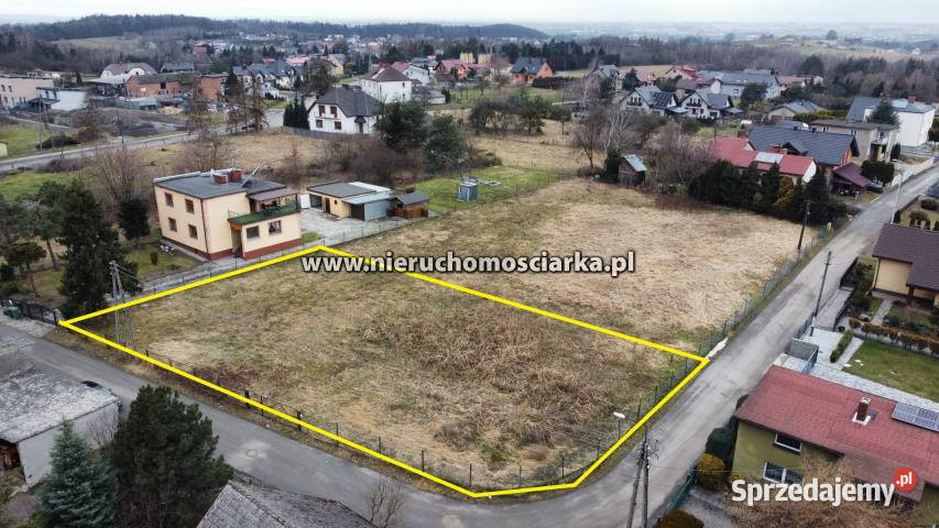 Grunt Pogrzebień 1112m2 asfalt