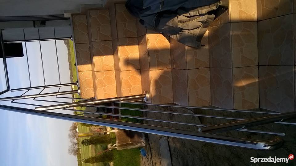 Balustrady schody poręcze ze stali nierdzewnej Siedlce