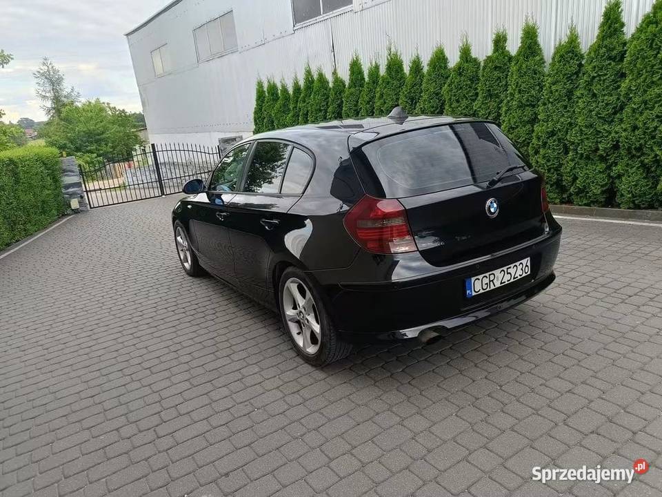 BMW seria 1 118d e87 2008 Rok produkcji 2008 Grudziądz