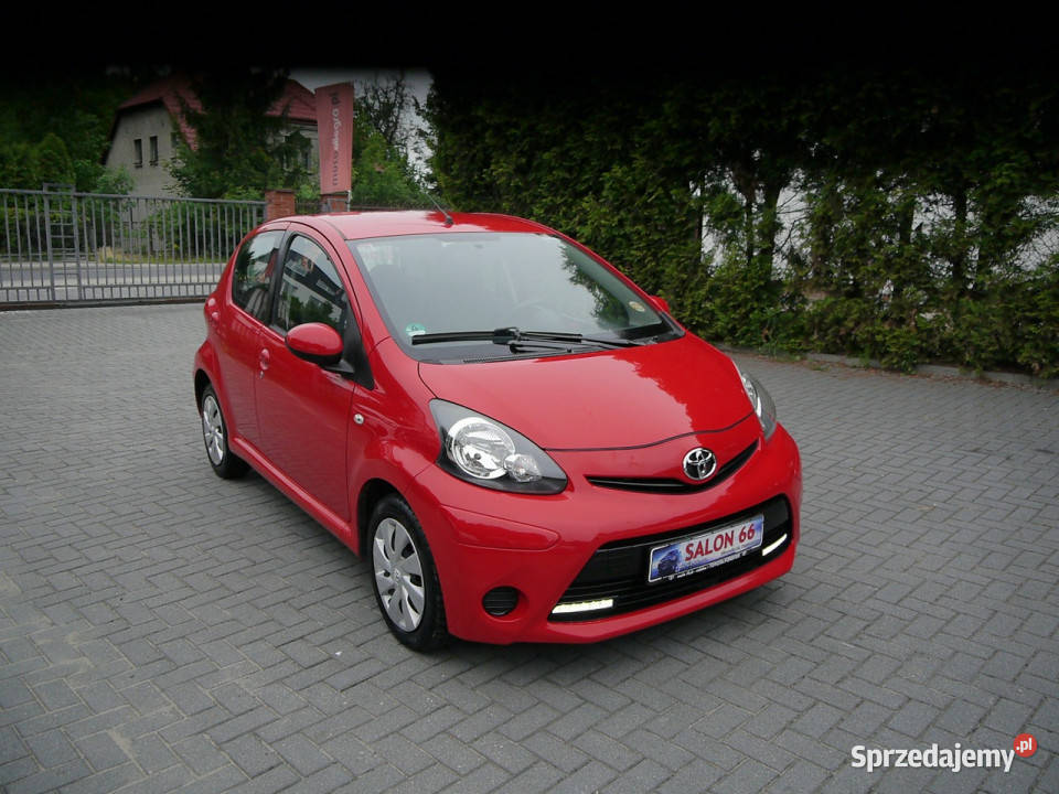 Toyota Aygo 5drzwi 80 Klima Stan bezwypadkowy z benzyna Aygo