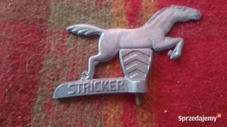 Stary kolekcjonerski emblemat rowerowy Szczebrzeszyn