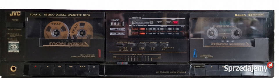 JVC TD W 110 TDW110 magnetofon casette deck Międzychód