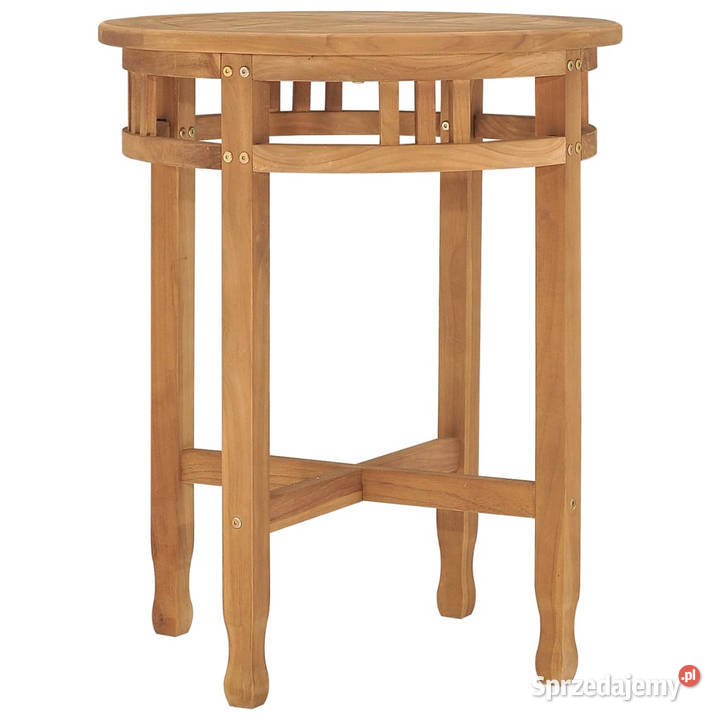 Stolik bistro 60x755 lite drewno tekowe WM315463 Warszawa sprzedam