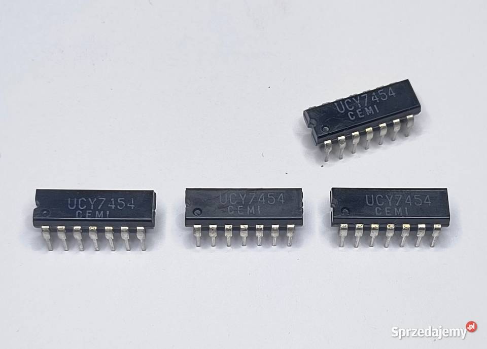 Układ scalony UCY7454 Unitra CEMI Części i akcesoria