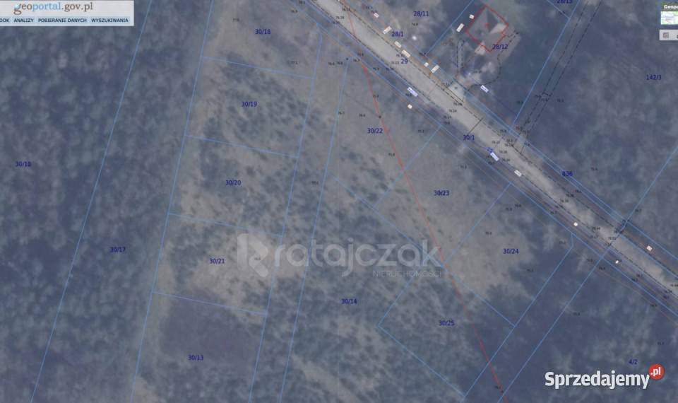 Działka 1041m2 Domatowo
