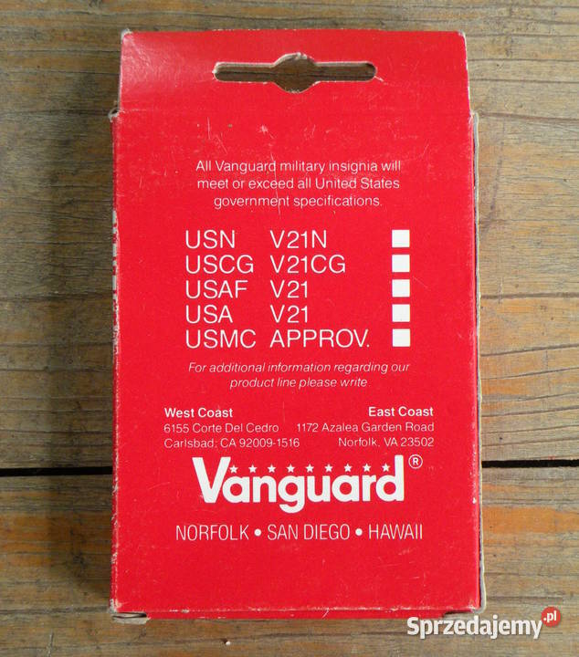 Medal Us Army Kosovo campaign VANGUARD dolnośląskie Wrocław sprzedam