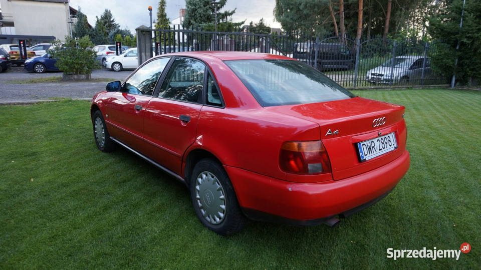 Audi A4 zarejestrowana ubezpieczona B5 19952001 VAT marża lubuskie Zielona Góra