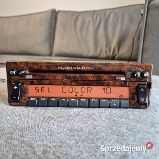 Unikatowe radio w kolorze drewna Becker Grand Koszalin sprzedam