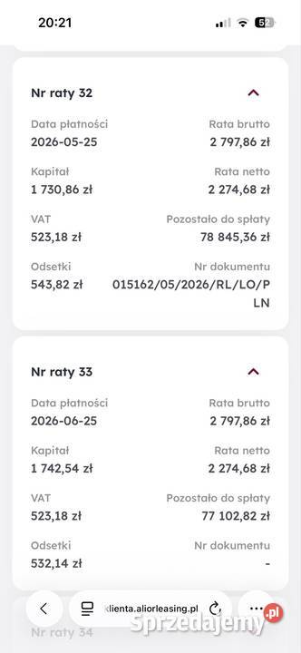 Cesja leasingu koparka Kubota u484 pełny VAT Częstochowa sprzedam