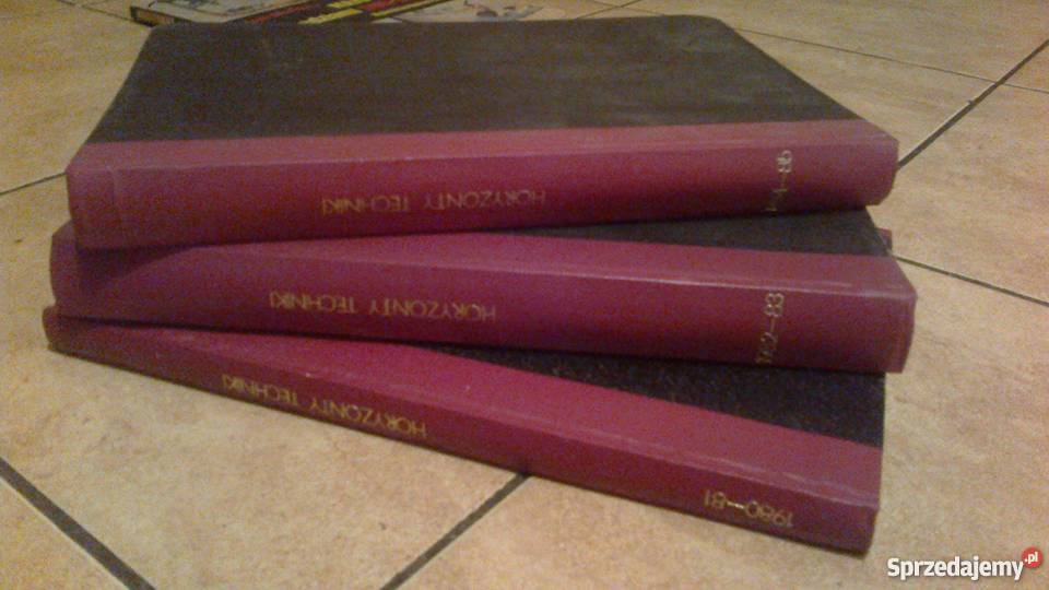 unikatowa kolekcja Horyzontów Technika z lat Pozostałe