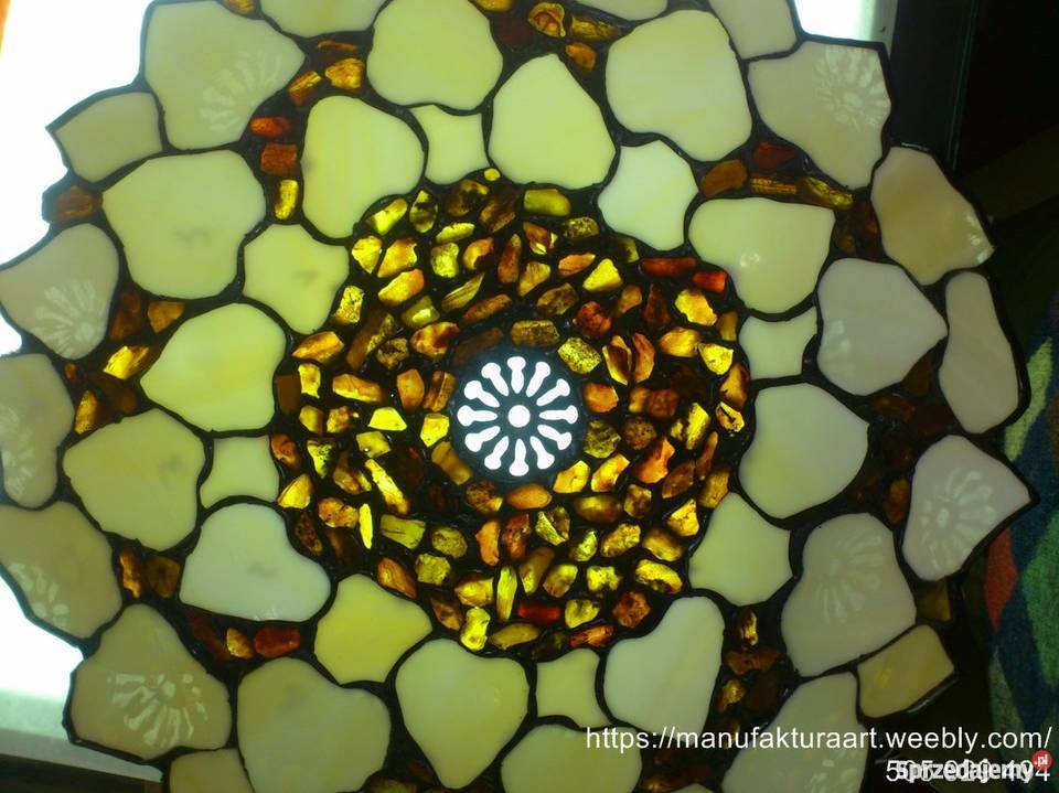 Lampy witrażowe naprawa wielokolorowy Piątnica Poduchowna